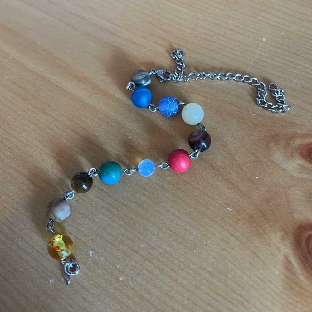 Solar System Crystal Bracelet